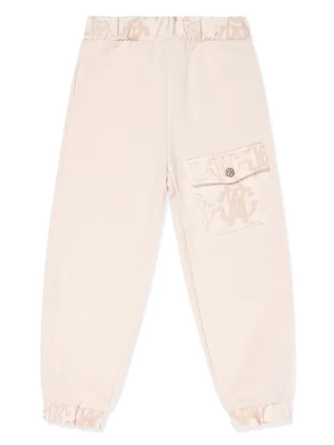 Roberto Cavalli Junior Calça de jersey com estampa
