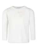 Bonpoint sequin-design T-shirt - White