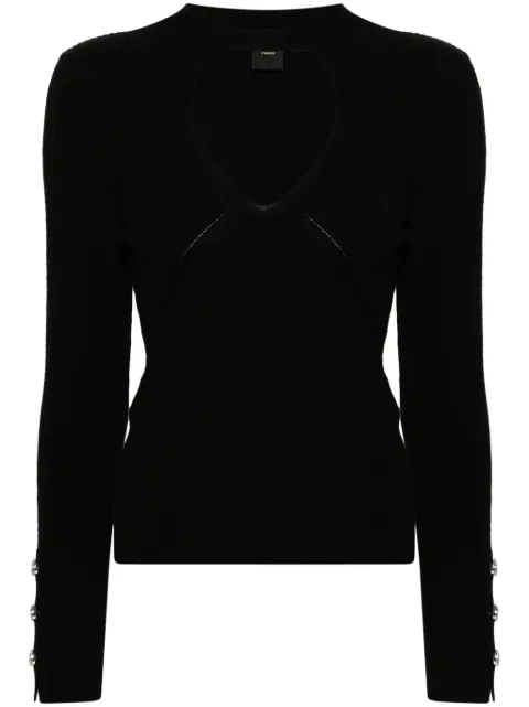 PINKO ribbed wool sweater