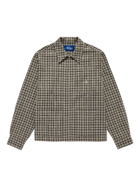 Awake NY cotton-blend checked shirt