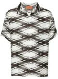Missoni patterned silk short sleeve shirt - Green