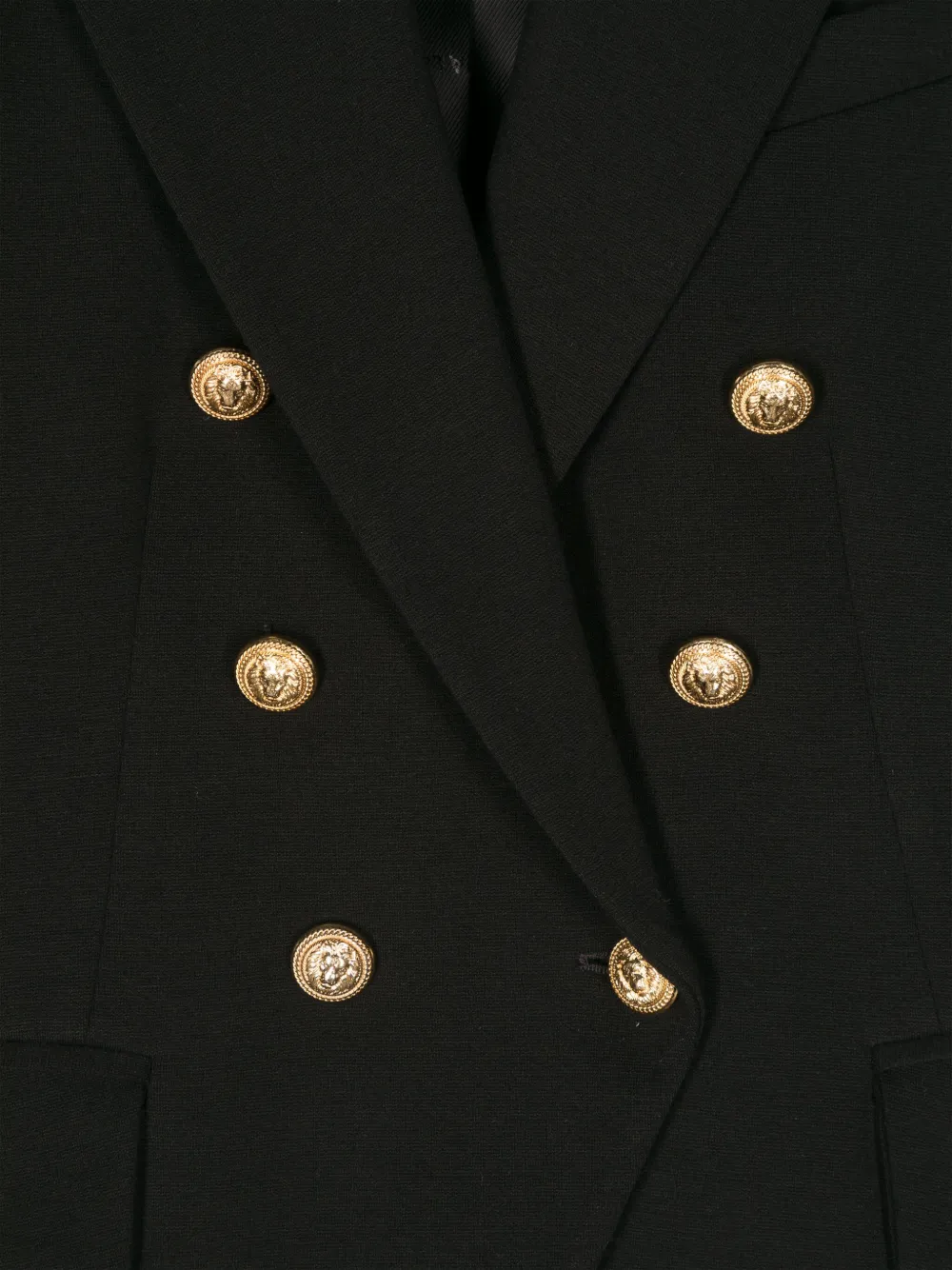 Balmain Kids Jersey blazer Zwart