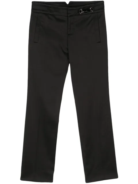 Gucci Pre-Owned 2000s Horsebit-detail trousers 