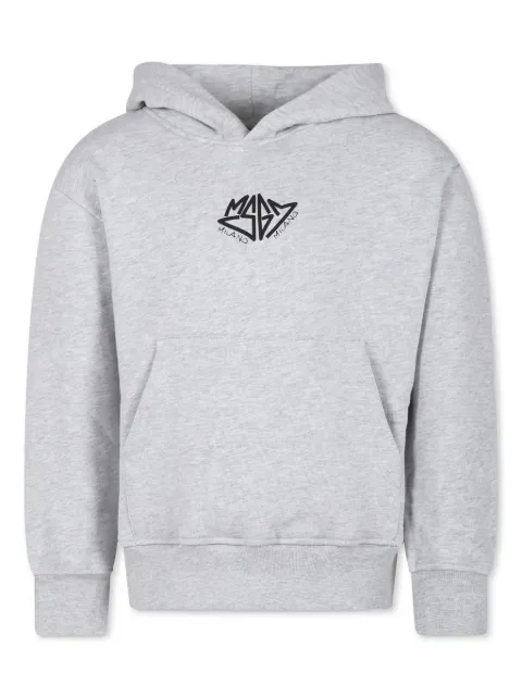 MSGM Kids logo-print hoodie 