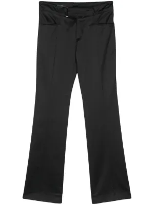 Christian Dior Pre-Owned 2010s wool-blend Straight Leg Trousers