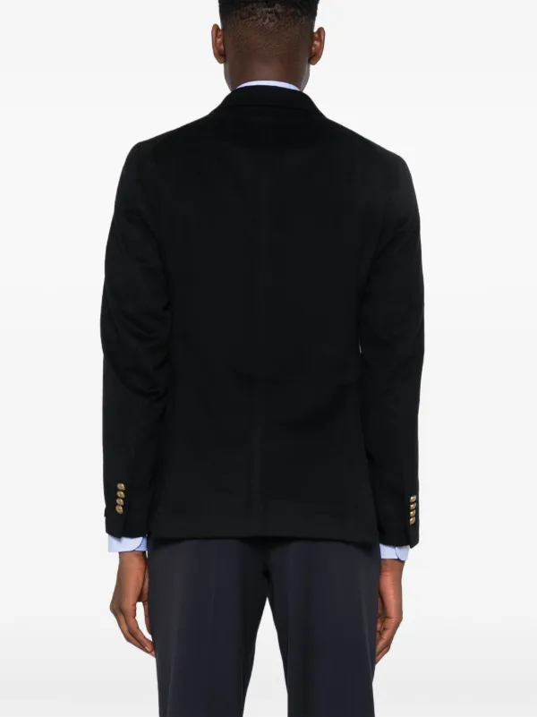 Tagliatore ブローチディテール ジャケット | ブルー | FARFETCH JP