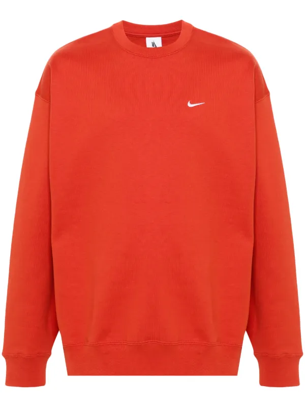 Nike Nike Solo Swoosh Sweatshirt Orange FARFETCH UK