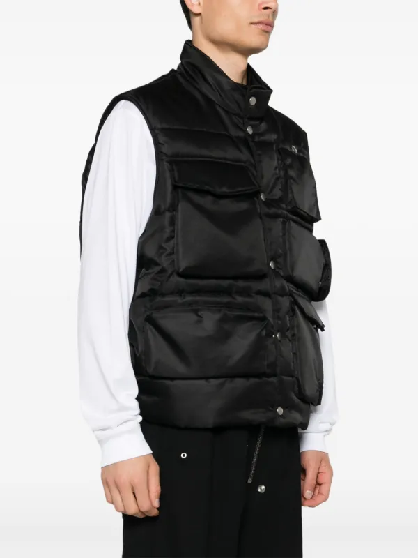 MM6 Maison Margiela シングルステッチ ベスト | ブラック