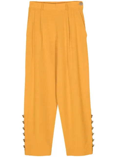 Saint Laurent Pre-Owned pantalones con pinzas 1980