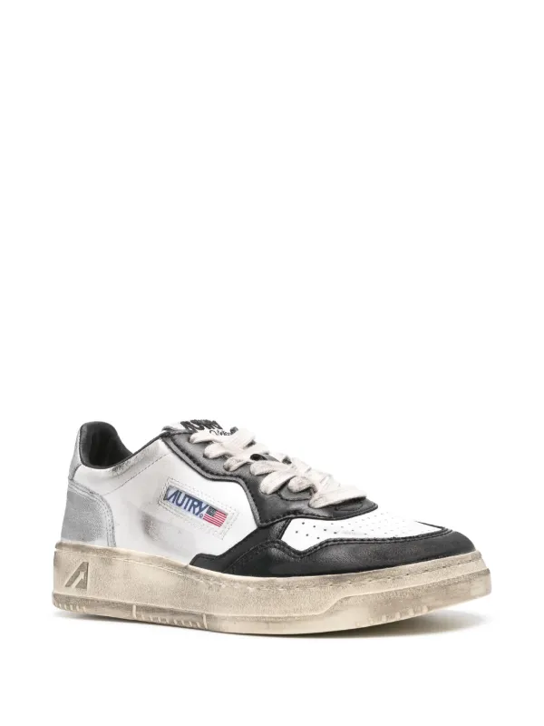 新作＊AUTRY＊ブラック＊スニーカー スーパーヴィンテージルック Autry Super Vintage スニーカー | ブラック | FARFETCH JP