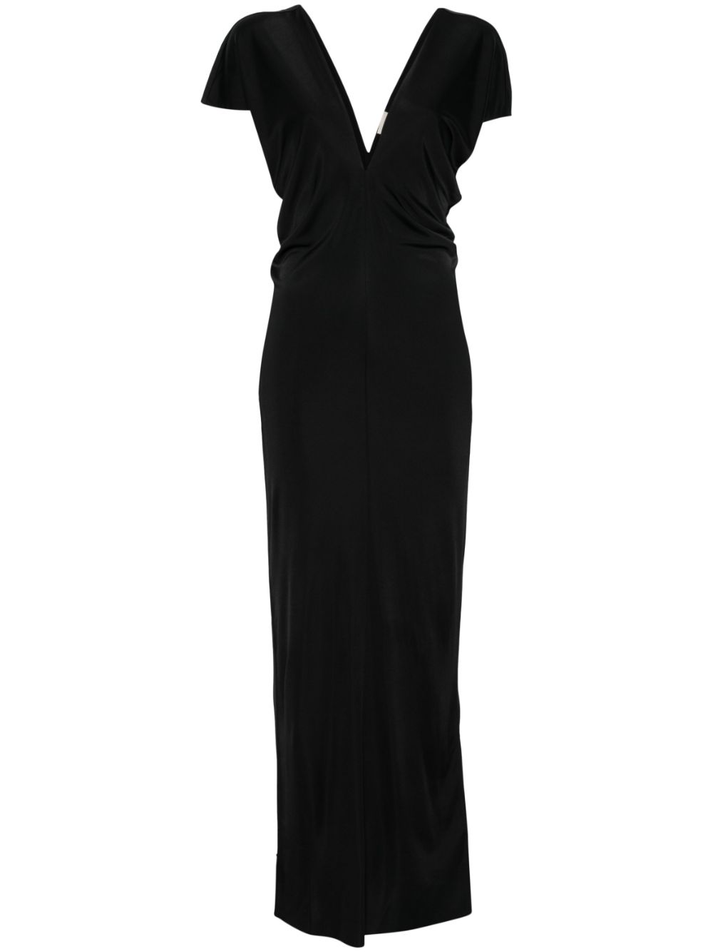 KHAITE Ima maxi dress – Black