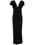 KHAITE Ima maxi dress - Black