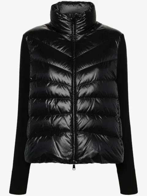 Moncler veste matelassée à patch logo