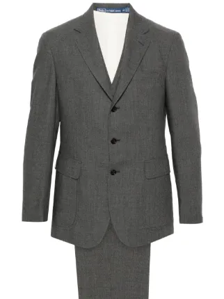 Polo Ralph Lauren Wool three-piece Suit | Grey | FARFETCH