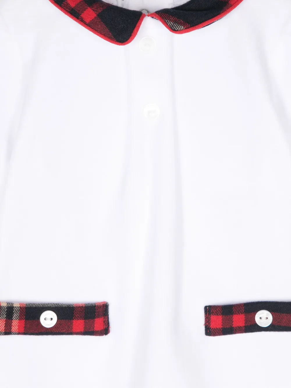 Patachou Pyjama met logoplakkaat Wit