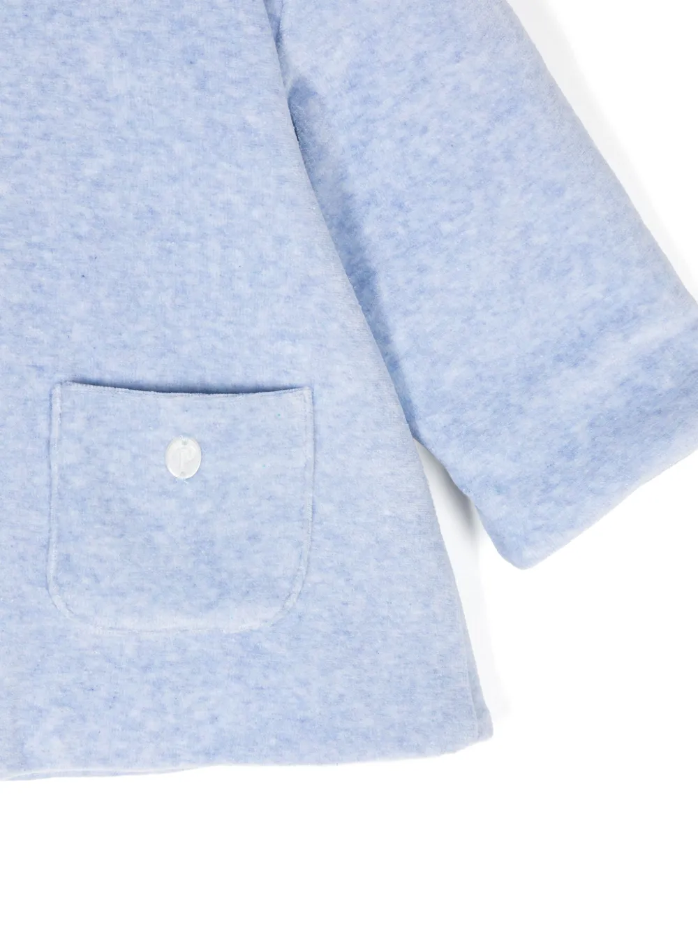 Patachou Jas met logoplakkaat Blauw