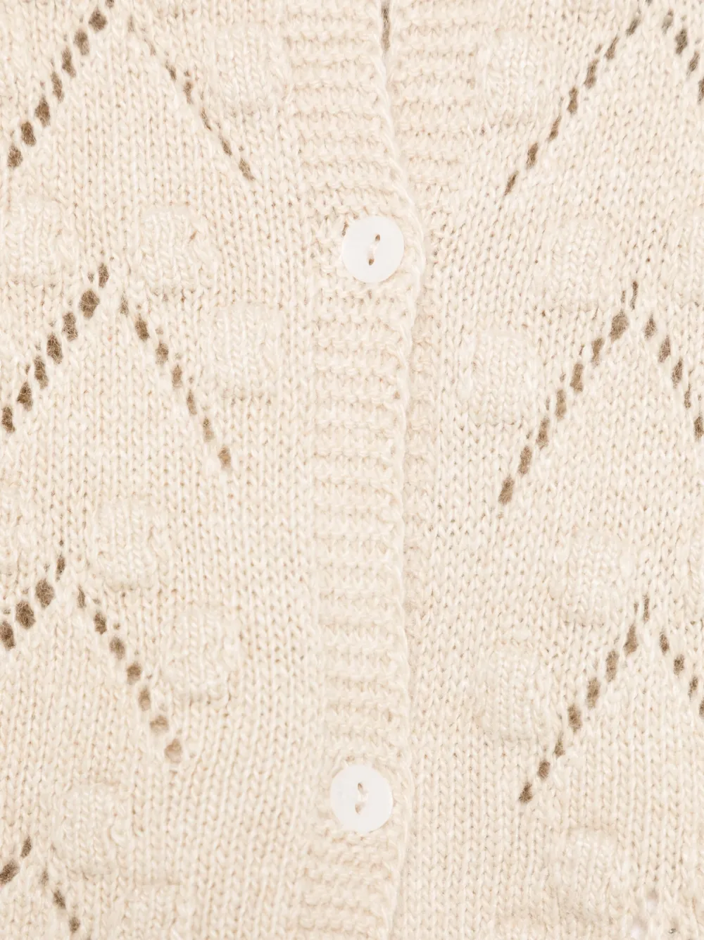 Patachou Gebreid vest Beige