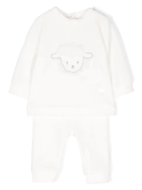 Patachou set de pantalones con placa del logo