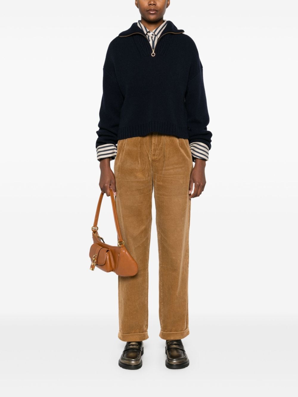 Shop Polo Ralph Lauren Whitman Trousers In Brown