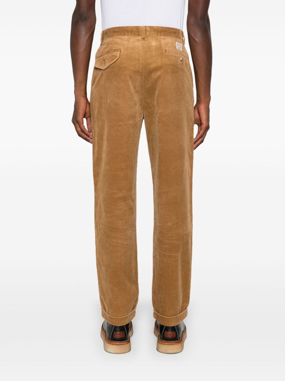 Shop Polo Ralph Lauren Whitman Trousers In Brown