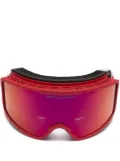 Perfect Moment mirrored ski goggles - White