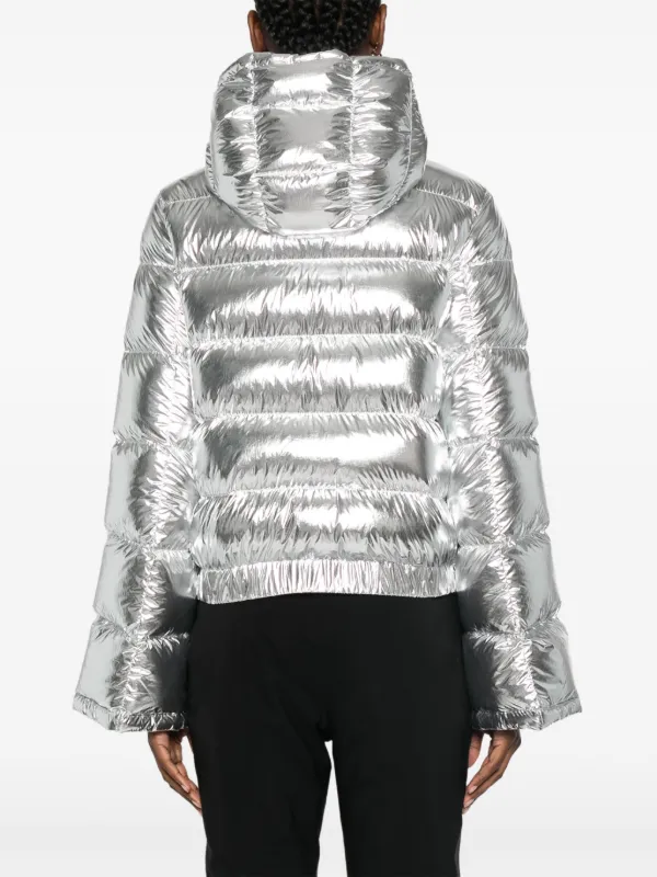 Perfect Moment Metallic Flare Jacket | Silver | FARFETCH