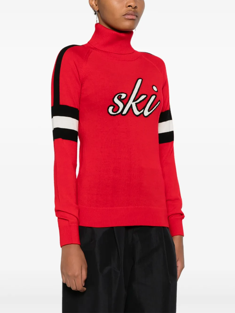 Shop Perfect Moment Piste Sweater In Purple