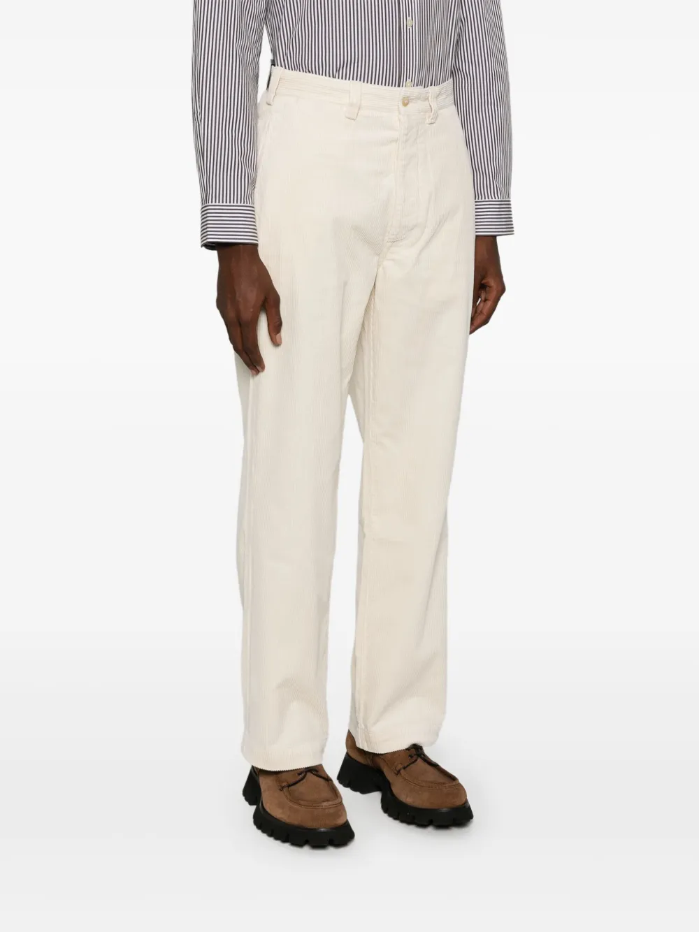 Polo Ralph Lauren Ribfluwelen chino Wit