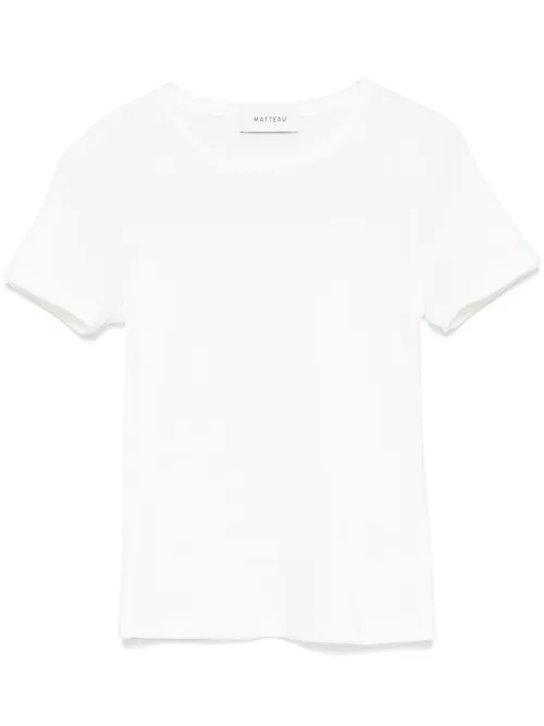 Matteau t-shirt en coton - Blanc - Matteau - Modalova