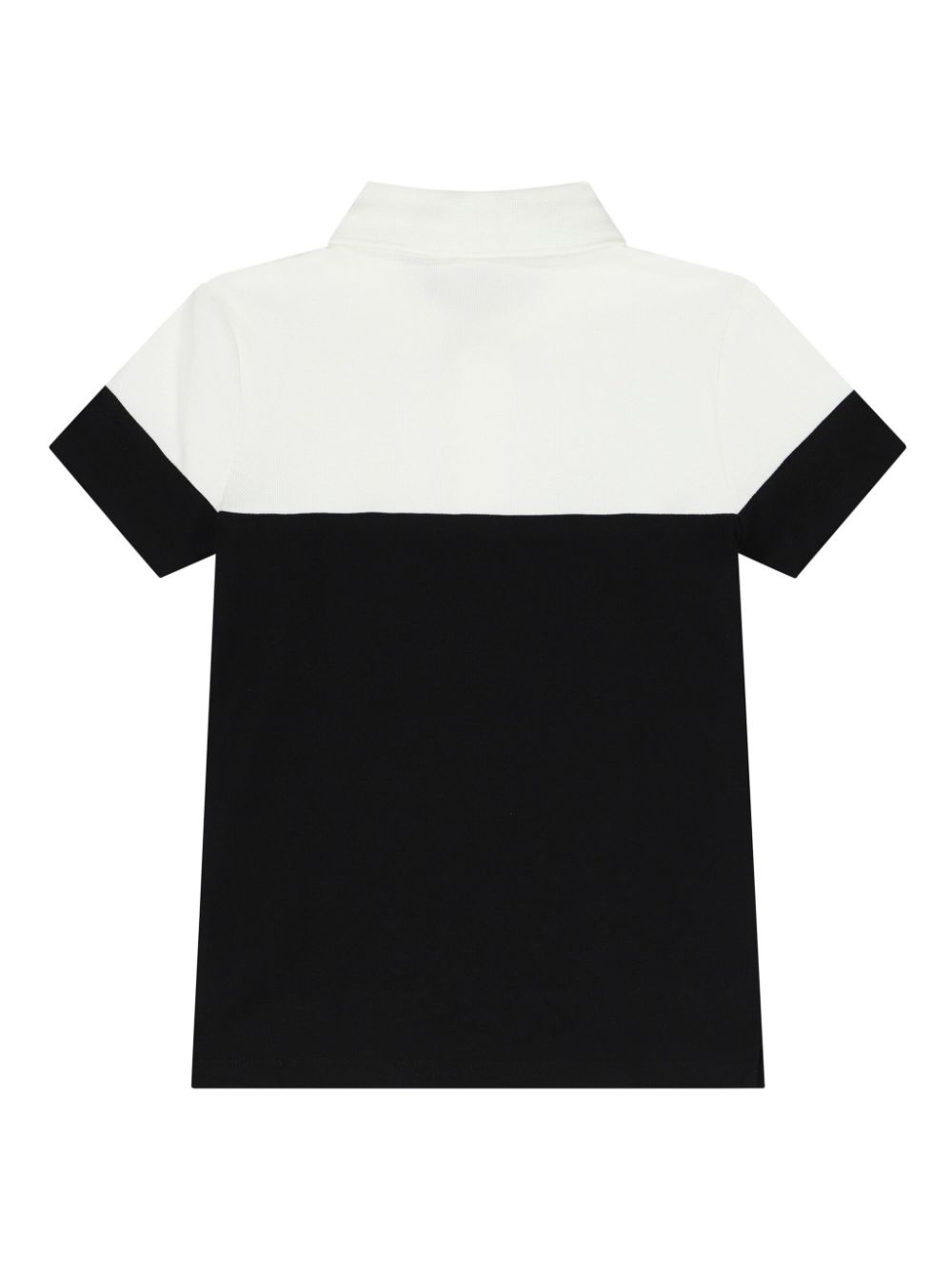 Shop Calvin Klein Logo-print Polo Shirt In Black