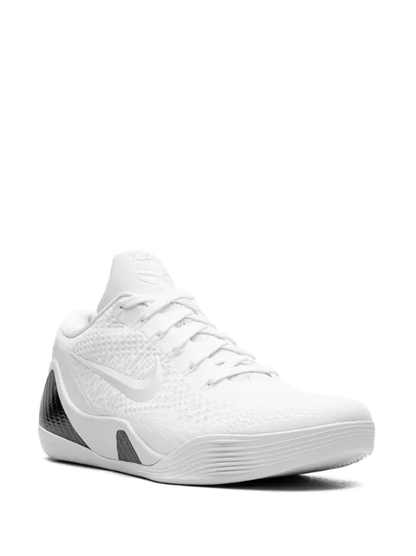 Nike tenis Kobe 9 Low Protro Halo White hombre Goma Tela Tela 8 Blanco