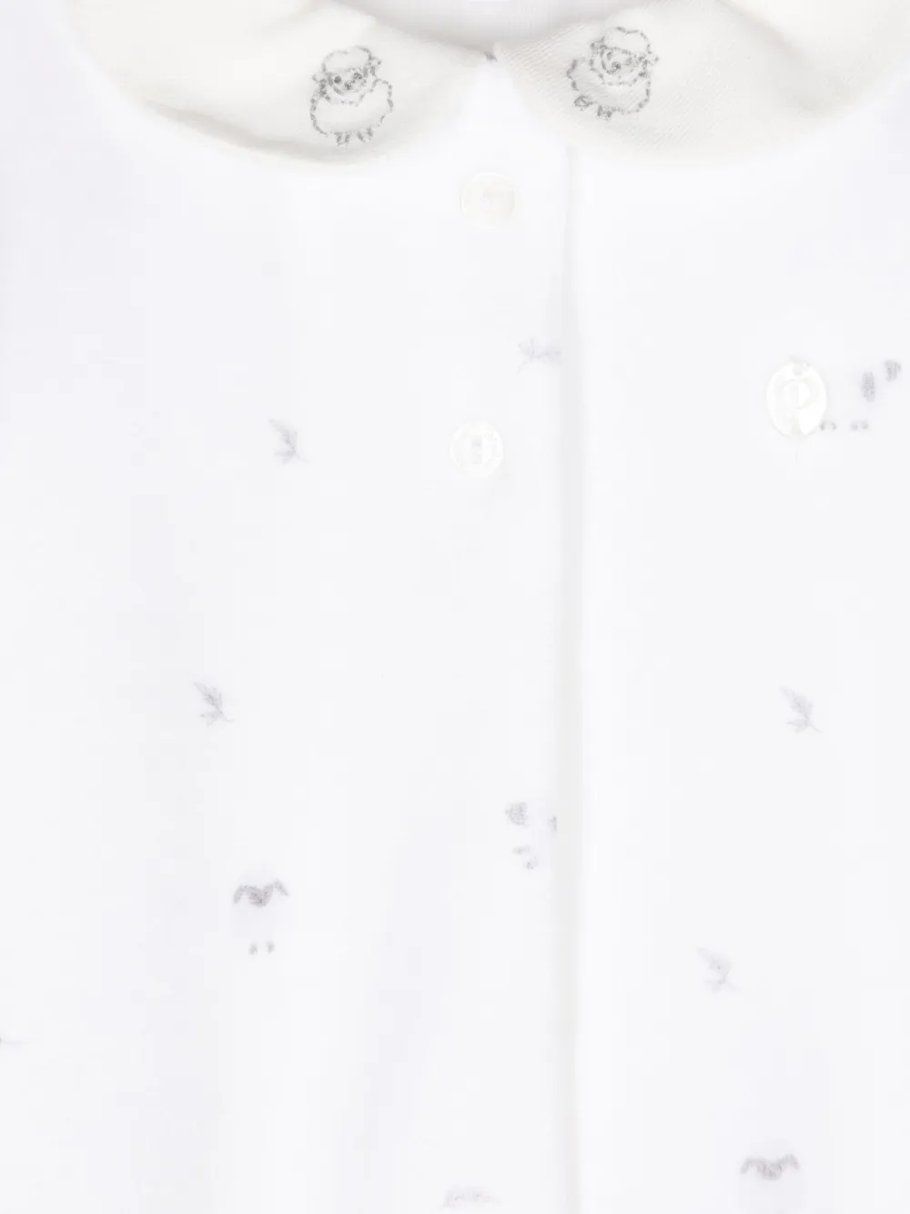Patachou Pyjama met schapenprint Wit