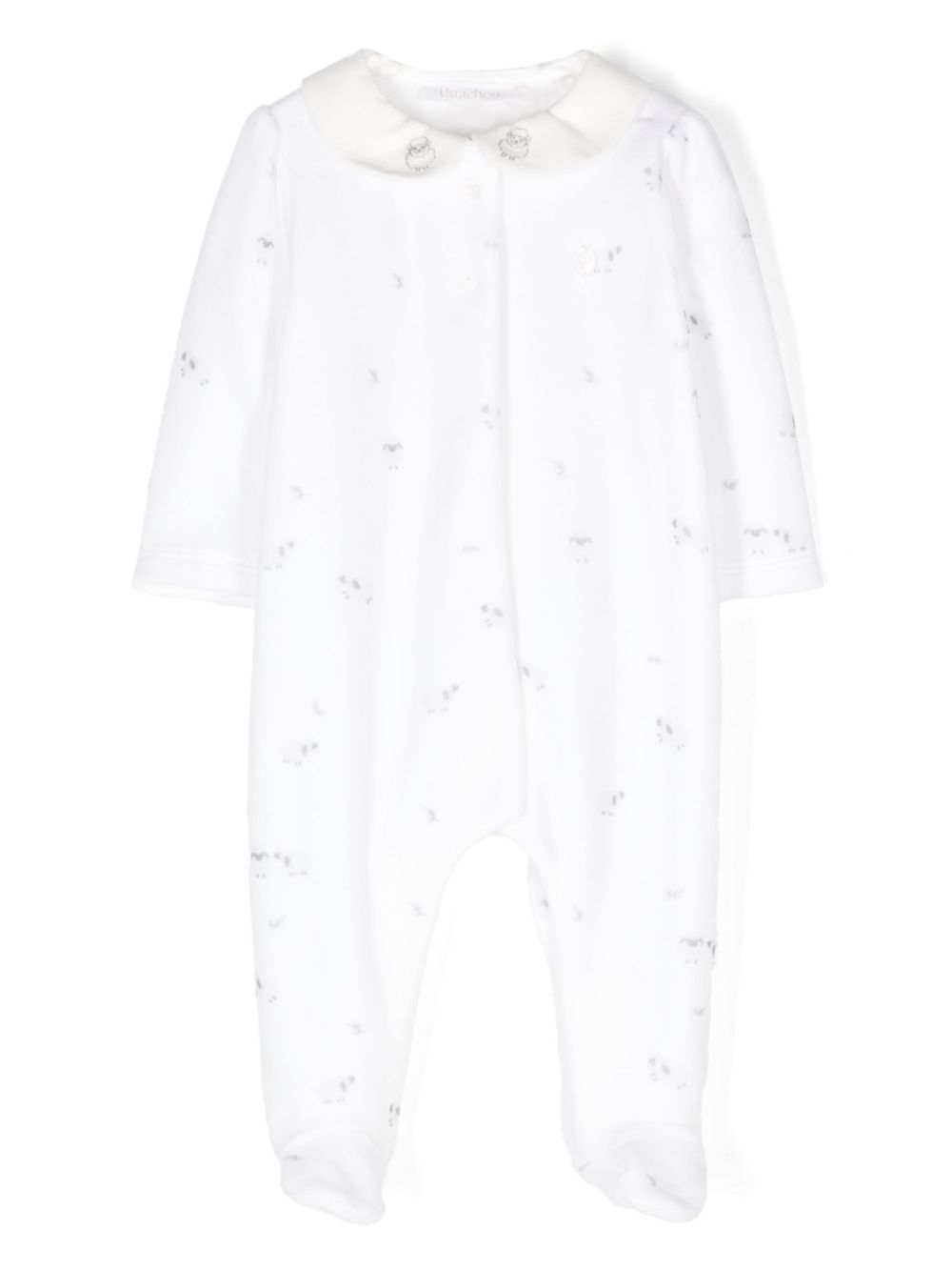 Patachou Pyjama met schapenprint Wit