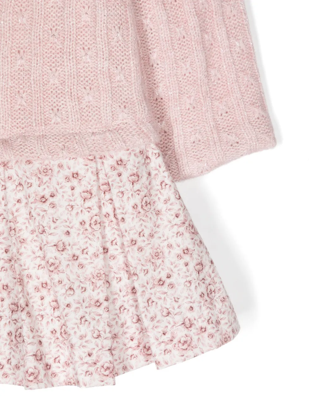 Patachou Jurk met bloemenprint Roze