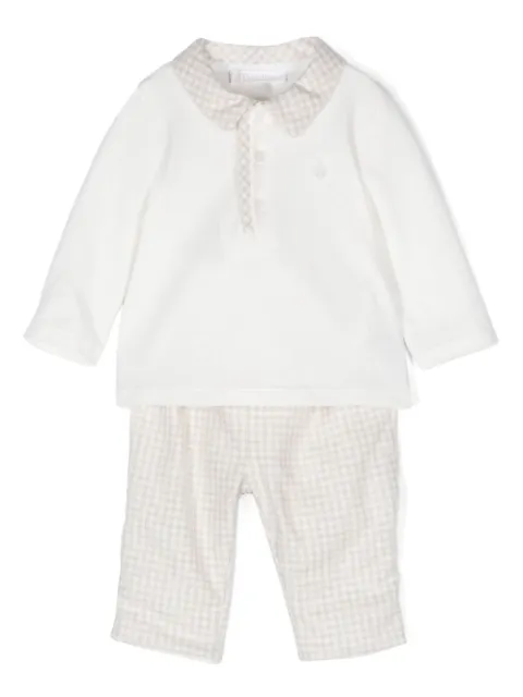 Patachou set de pantalones con motivo de cuadros gingham