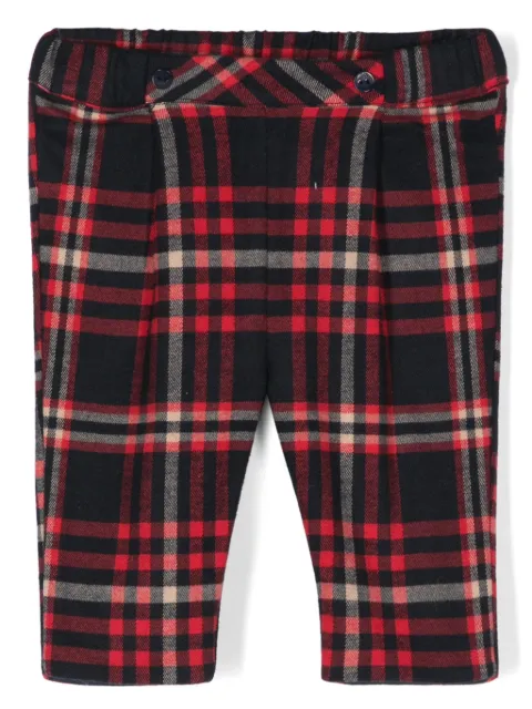 Patachou pantalones con motivo de cuadros tartán