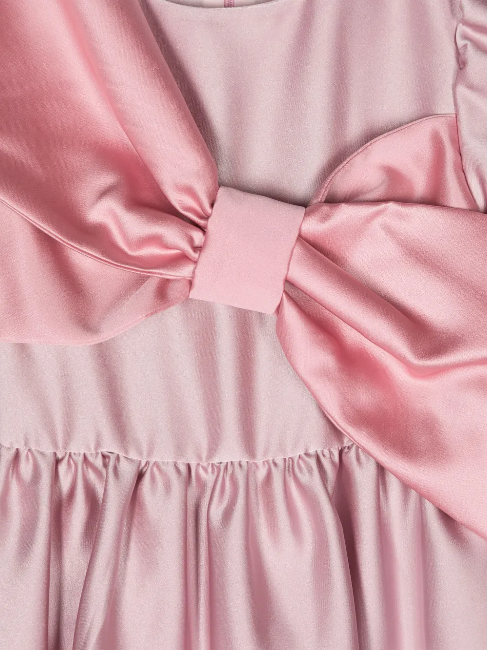 Patachou Jurk met strikdetail Roze