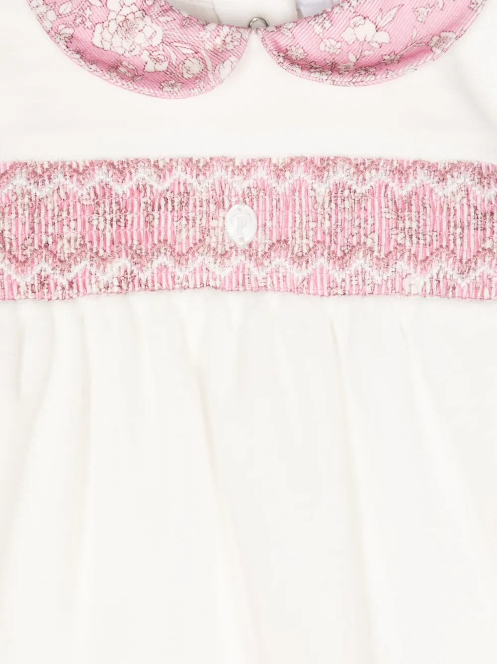 Patachou Pyjama met logoplakkaat Wit
