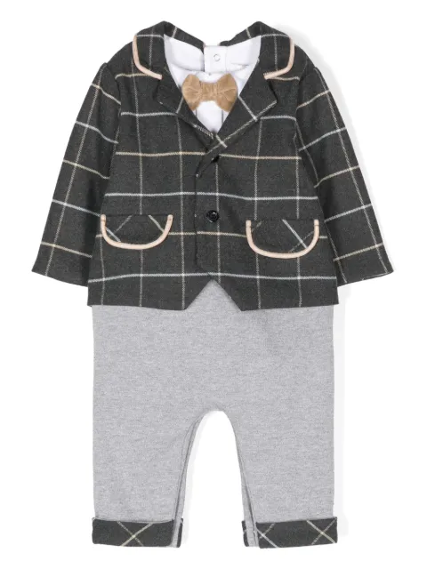 Patachou windowpane romper