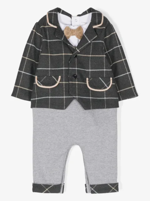 Patachou windowpane romper