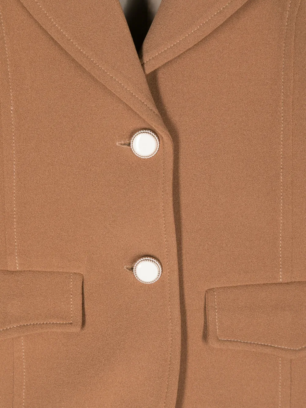 Patachou Geruite blazer Bruin