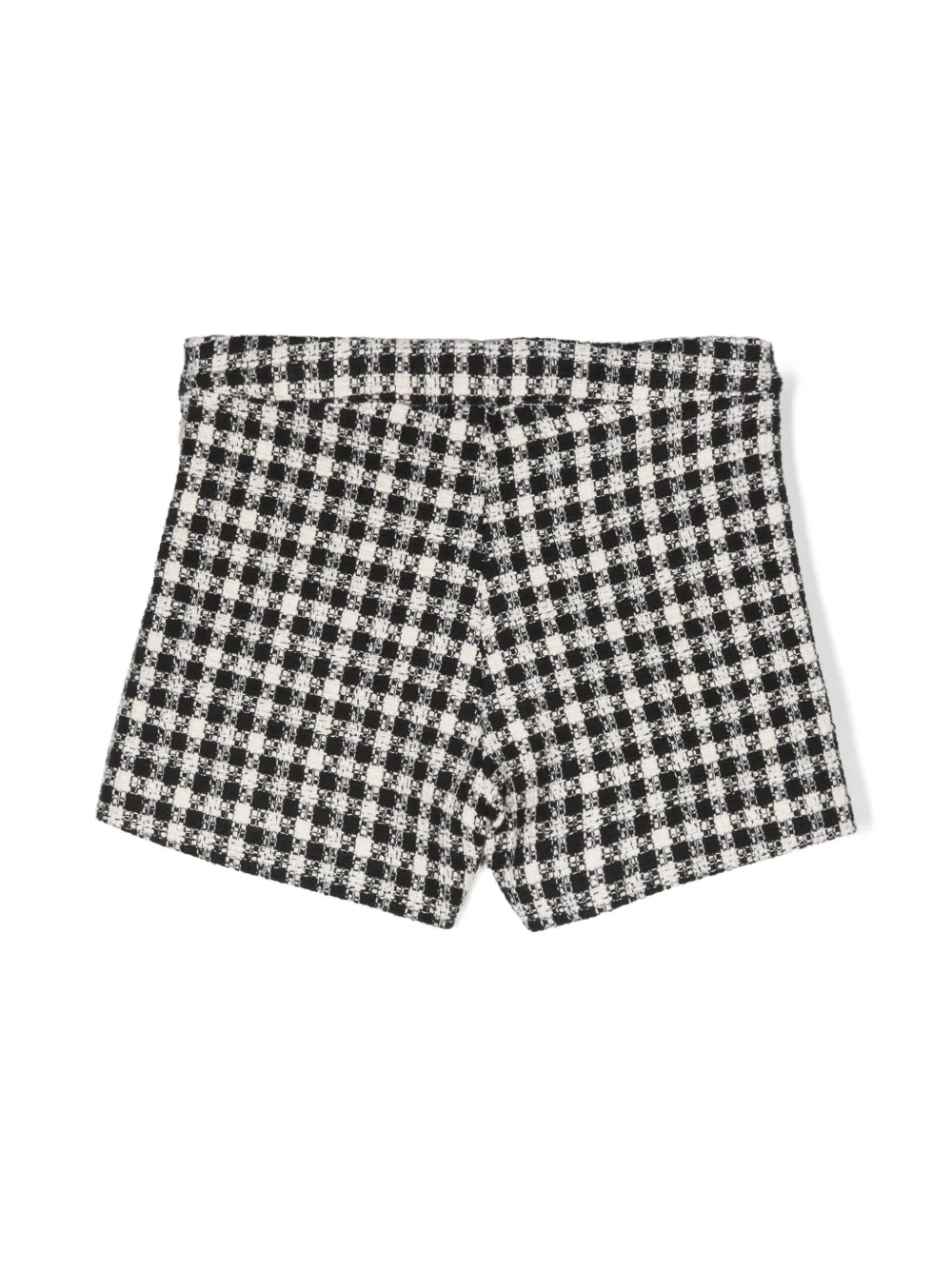 Patachou Shorts met bloemenapplicatie - Zwart