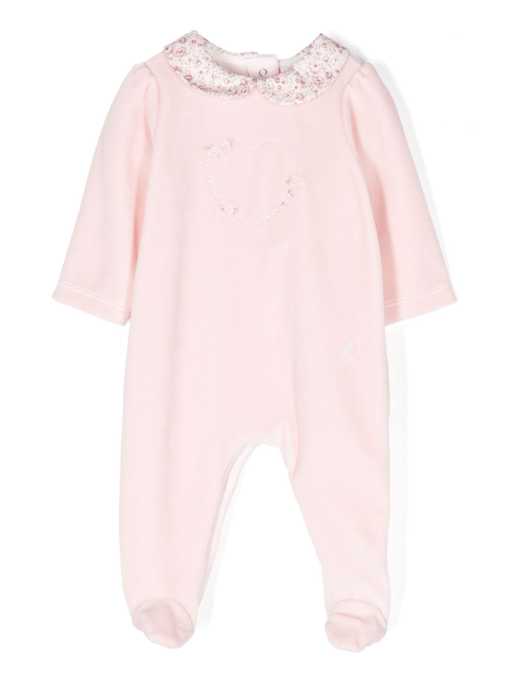 Patachou Pyjama met logoplakkaat Roze