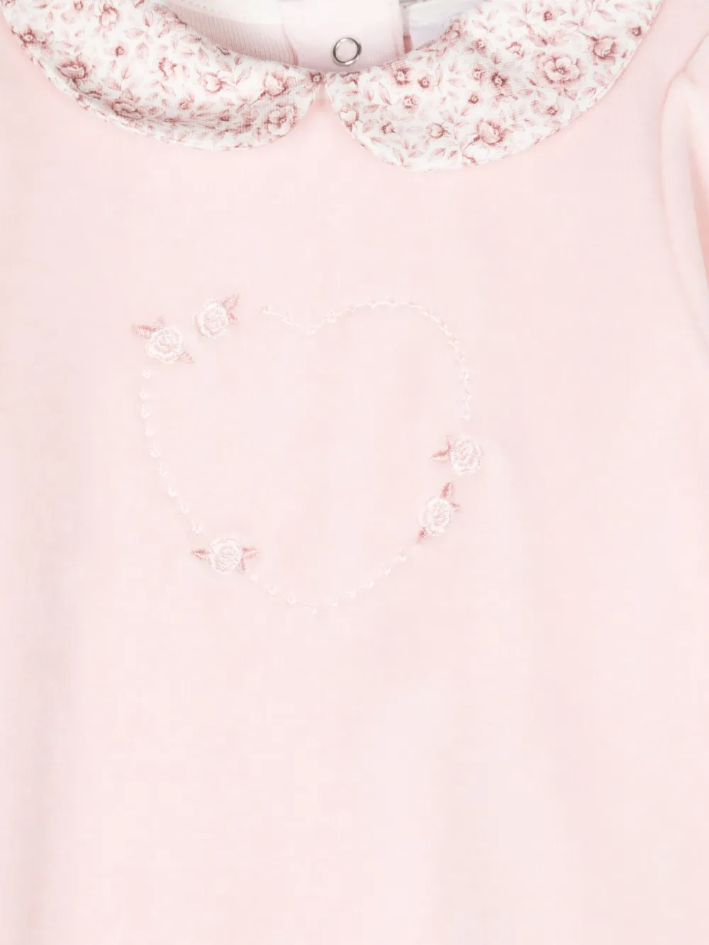 Patachou Pyjama met logoplakkaat Roze