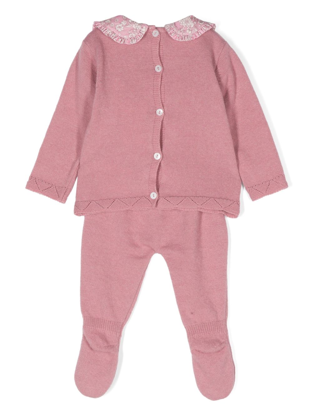 Patachou knitted trouser set - Pink