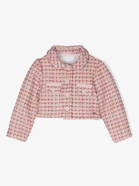 Patachou cropped blazer