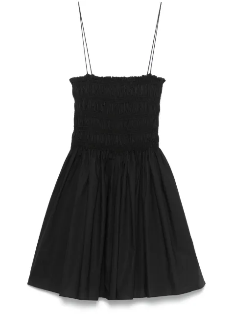 Matteau shirred mini dress
