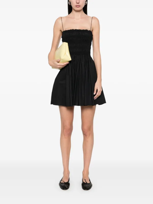 Matteau Shirred Bodice Mini Dress - Black | 5 Matteau Shirred Bodice Mini Dress - Black | 5