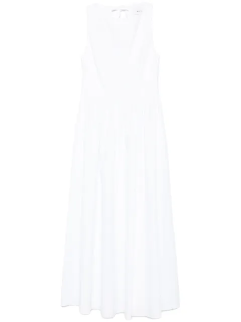 Matteau vestido midi Tie Back