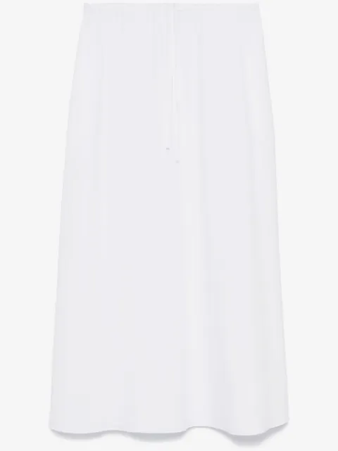 Matteau Drawcord organic cotton skirt